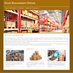 Stock Management System Report Synopsis Source Code