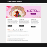 Cake Ordering Website Report Synopsis Source Code