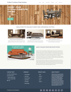 Online Furniture Shop Report Synopsis Source Code