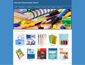 Online Stationery Shop Report Synopsis Source Code