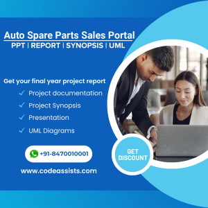 Auto Spare Parts Sales Portal Report Synopsis Source Code