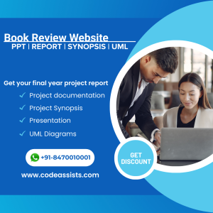 Book Review Website Report Synopsis Source Code