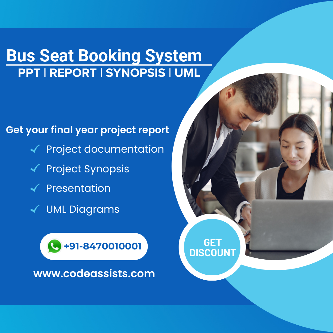 Bus Seat Booking System | Project Report PDF Download