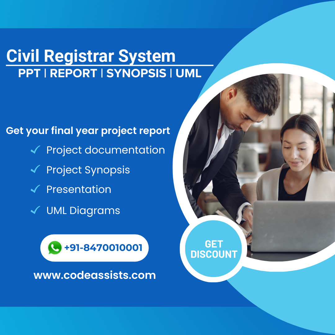 Civil Registrar System | Project Report PDF Download