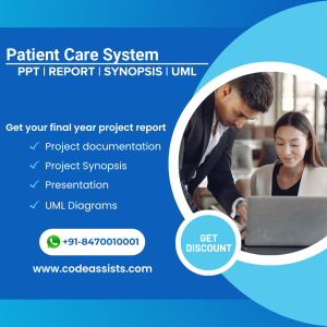 Patient Care System Report Synopsis Source Code