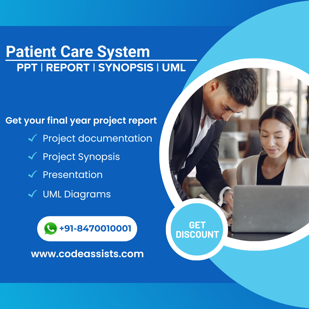 Patient Care System | Project Report PDF Download