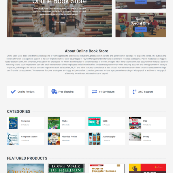 Online Book Store